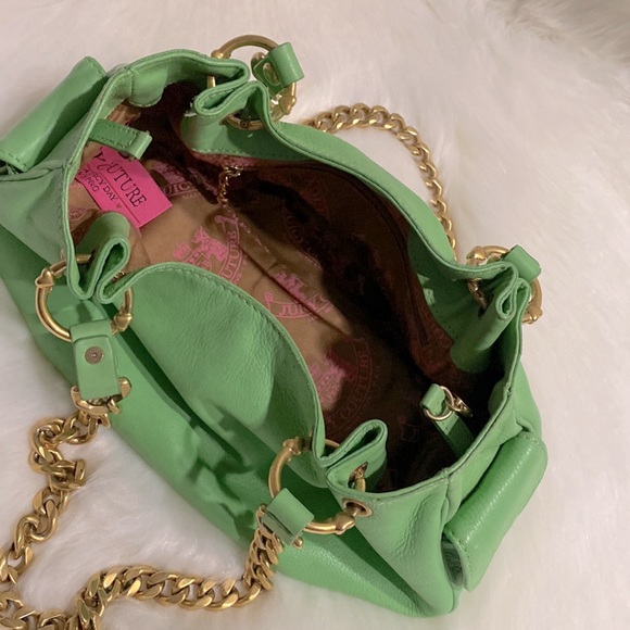 Juicy Couture Handbags - Juicy Couture Green Hobo Bag Like New Excellent Condition